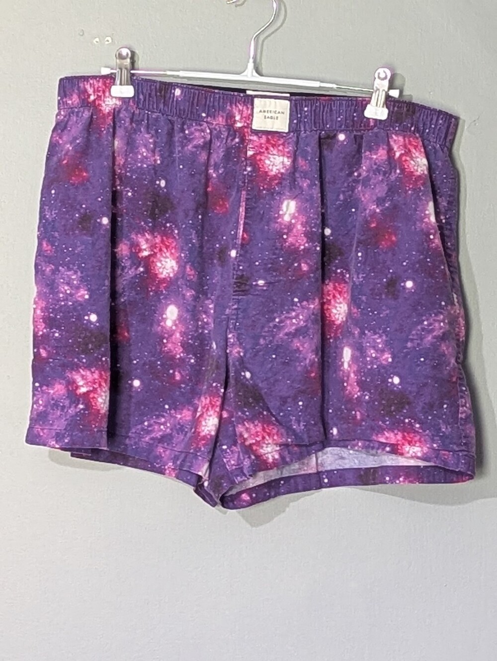 American Eagle Men's Galaxy Print Lounge‎ Shorts